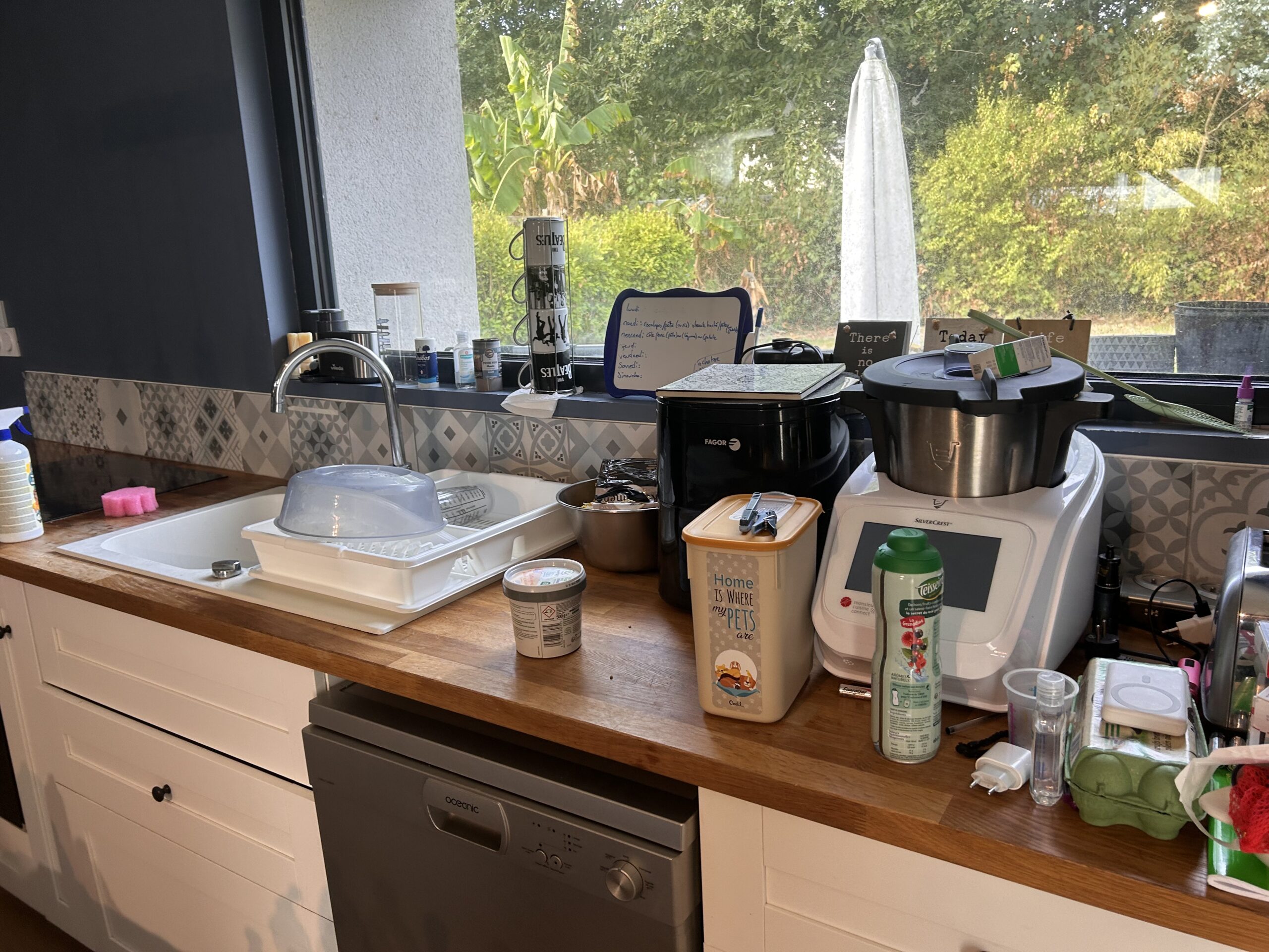 Cuisine avant ménage