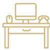Icone de bureau professionnelle
